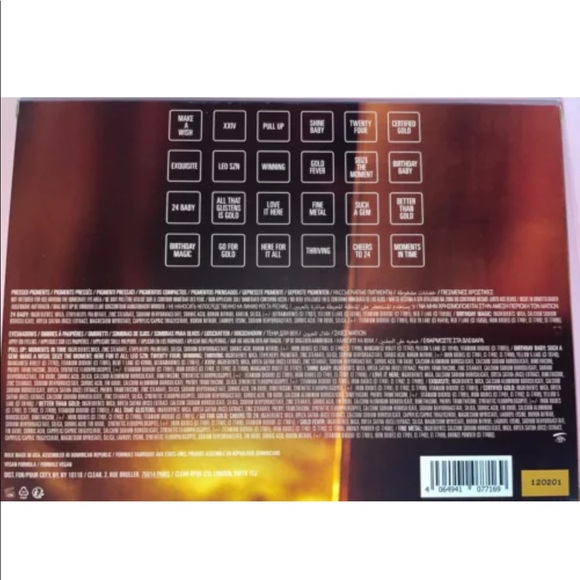 Kylie Cosmetics 24K Pressed Powder Palette. - Picture 5 of 7